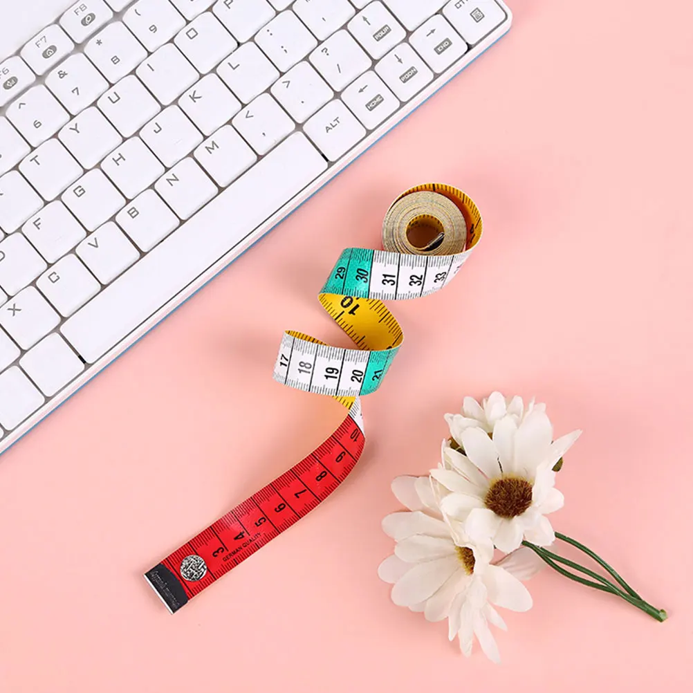 

Colorful Tape Measure Lightweight Professional Sewing Thread Set Body Measuring Tool Durable Flexible Portable