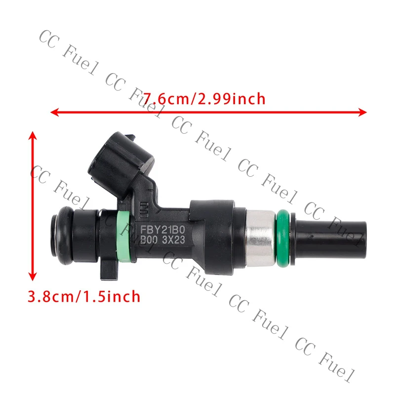 

C+ 4 Pcs Fuel Injector for Nissan X-Trail 2.5L 13-16 FBY21B0 166003TA0A T0