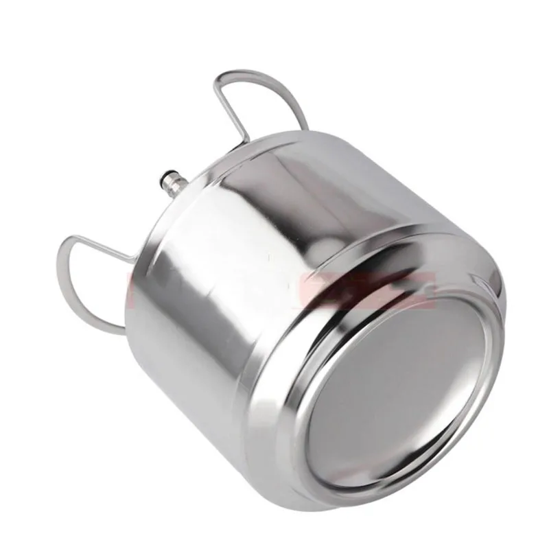 Homebrew Keg, Secondary Fermentation Vessel, 6L Stainless Steel Keg,Pressure Barrel for Beer, Soda, Wine Making