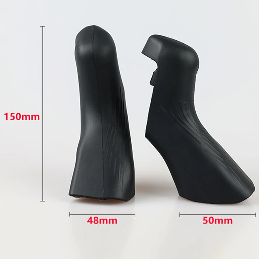 

1 Pair For 105 Di2 St-R7170 Parts Brake Levers Covers Bicycle Bike Parts Silica Gel Useful About 55g Accessories Black