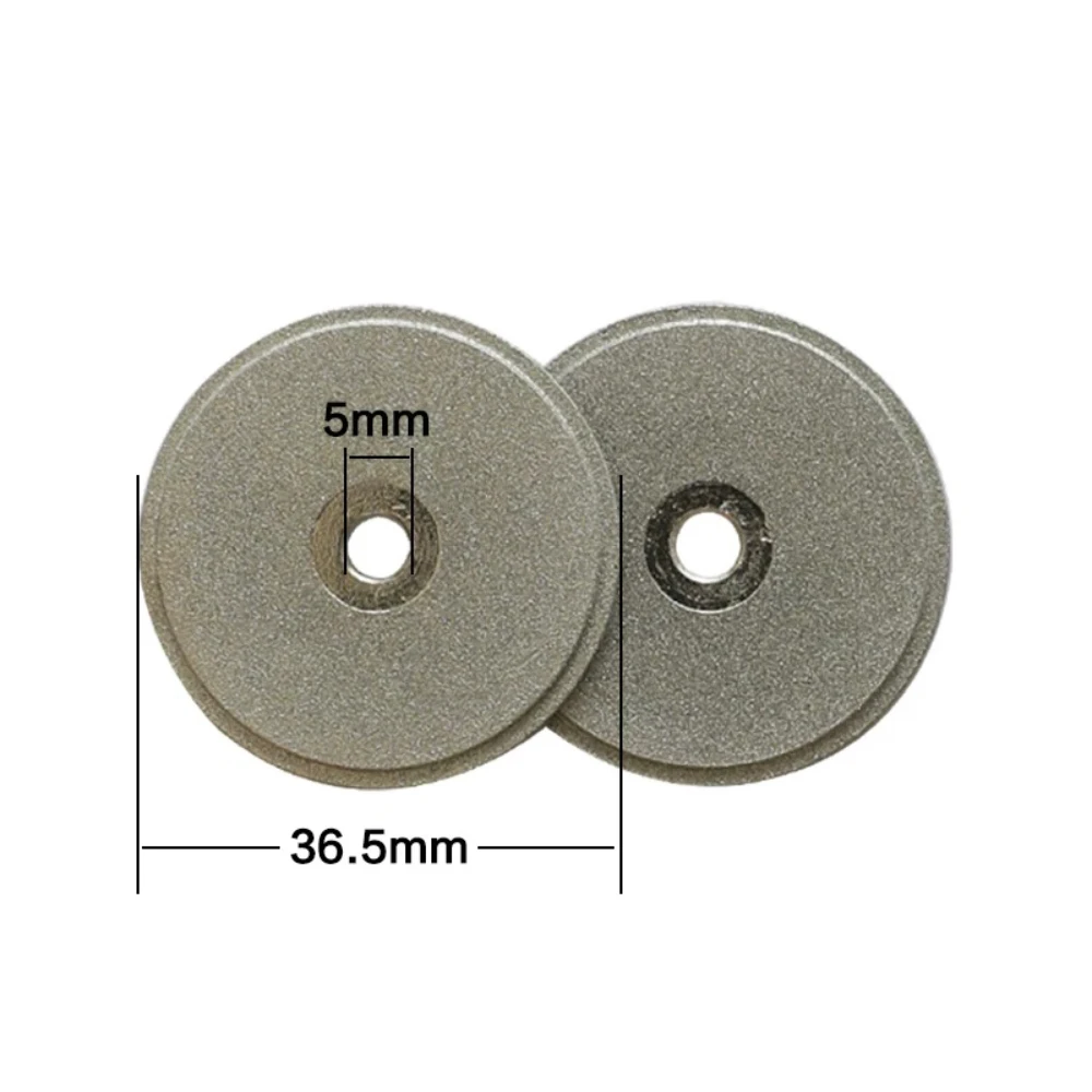5PCS Tungsten Electrode Grinding Disc – Emery Sharpening Wheel for Tungsten Electrode Sharpeners (36.5mm)