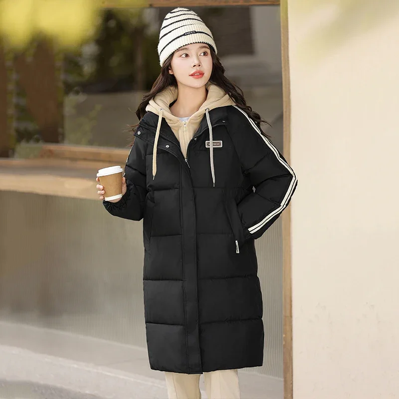 Down Cotton Jacket Women Loose Winter Thick Coat 2024 New  Clothing Ladies Parka Women Warm Coat Female Windproof Parkas Outwear