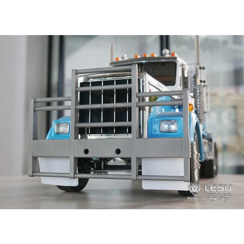 RC 1/14 Front Bumper Grille Guard for Tamiya Hydraulic Excavator Loader Dump Truck for SCANIA MAN VOLVO Tipper DIY Parts