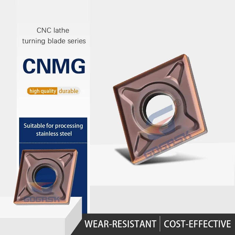 

CNMG120408-EM DBG205/CNMG120404-EM DBG205 Китайская фабрика, ZCC.CT высококачественная режущая пластина с ЧПУ, твердосплавная серия, токарный инструмент