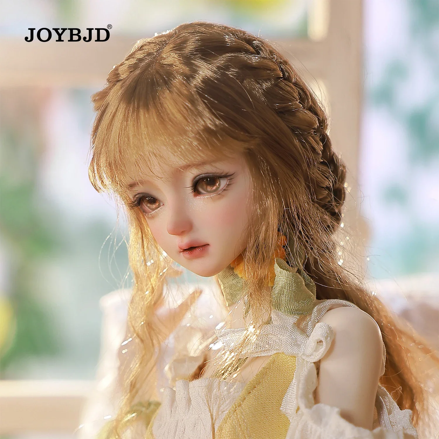 

Joybjd Calis A Bjd Doll 1/4 Full Set with Muxi Body Sunflower Flower Arranger Pastoral Style for Female Ball Jointed Doll Bjd