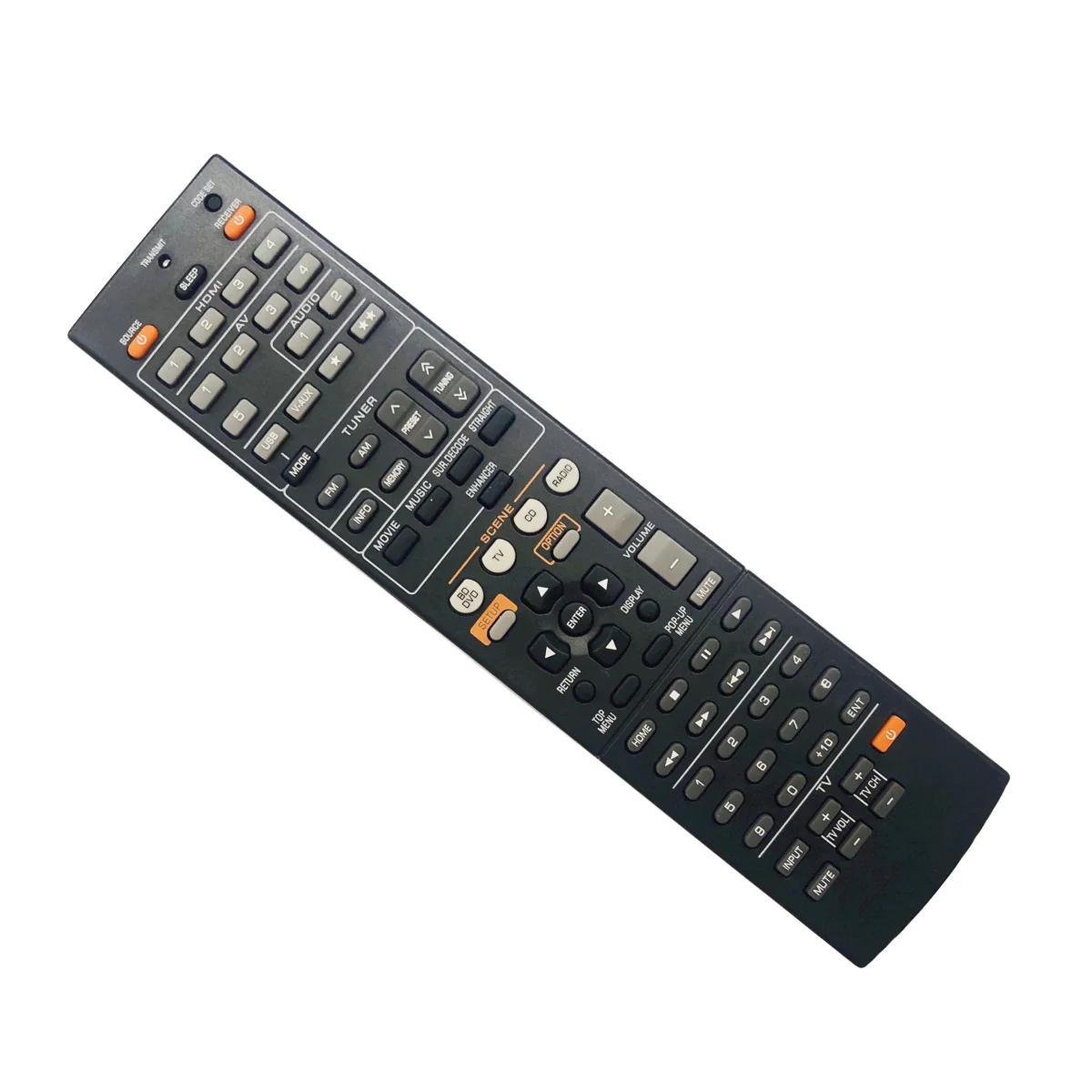 New Remote Control For Yamaha RX-V373,HTR-6250,RX-A700,RX-A710,RX-S600,RX-V367,RX-V367BL,RX-V371,RX-V371BL AV A/V Receiver