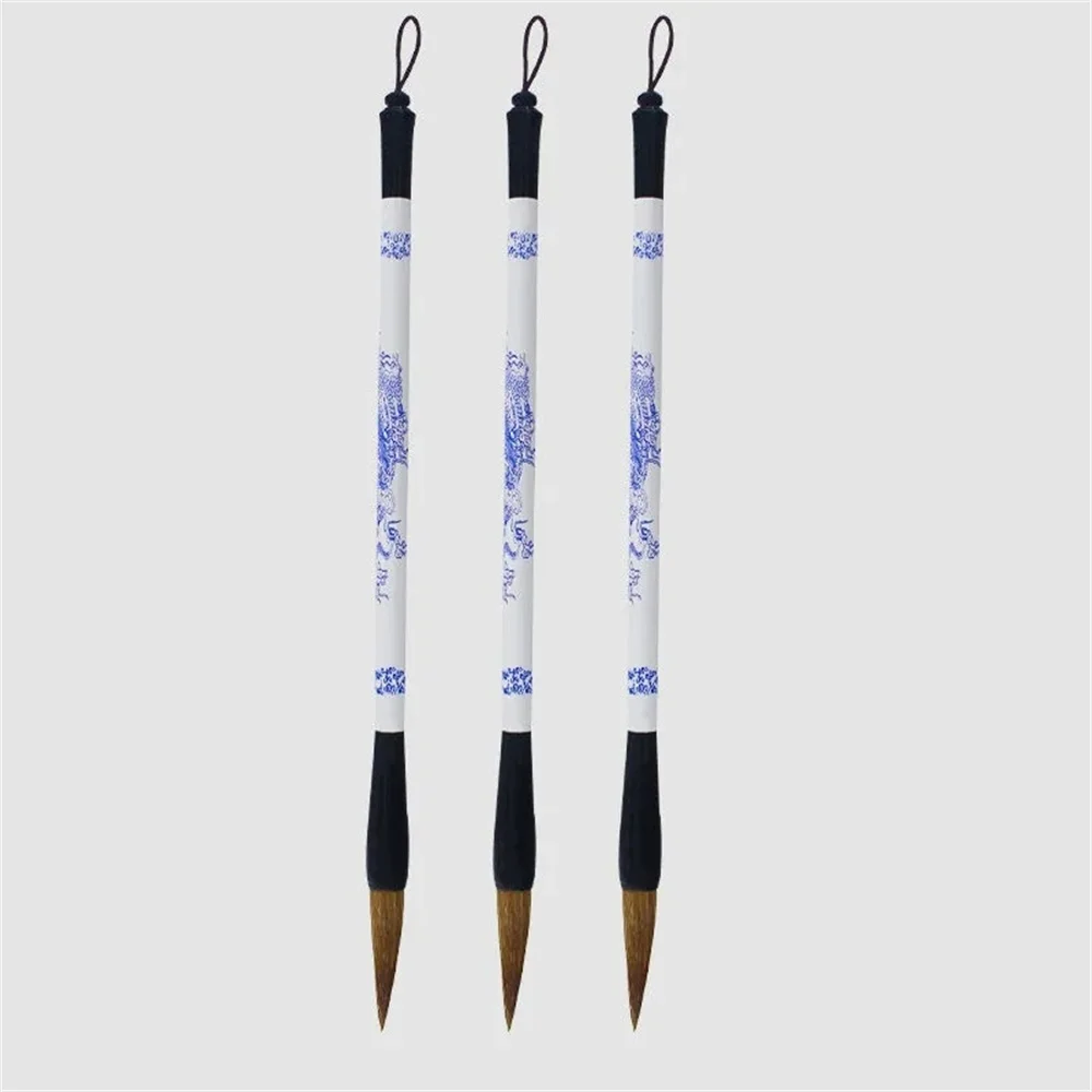 3pcs S/M/L Calligraphy Brush Artist Writing Watercolor Painting Pen School Office Supply Student Stationery Gift