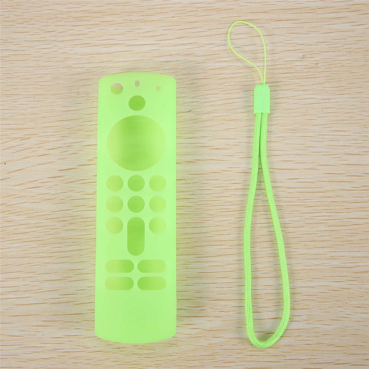 AU35 Silicone Remote Control Cover for Fire TV Stick 4K 3Rd Gen 3Rd Generation Anti-Slip Remote Protector Case(Green)