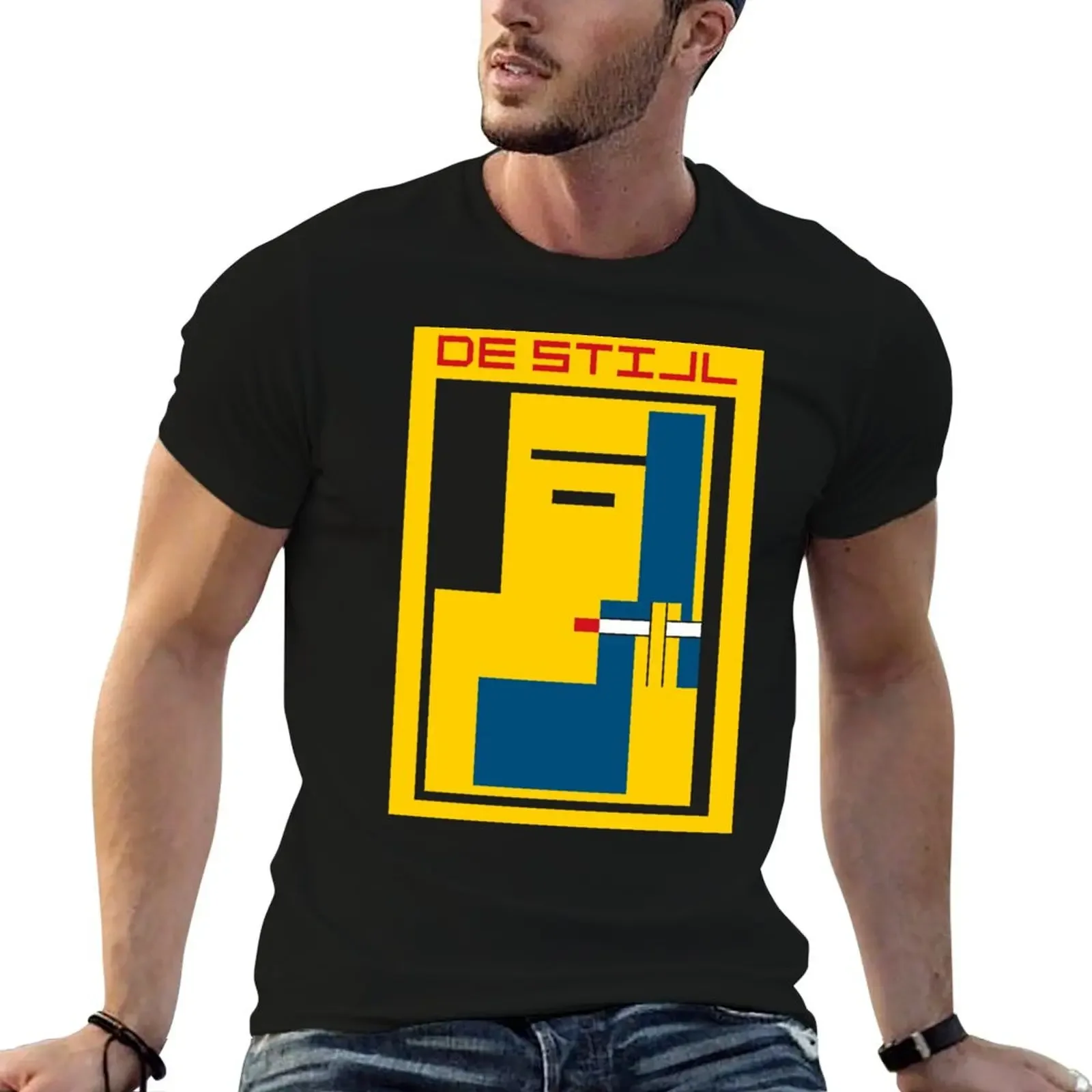 

DeStijl#15 T-Shirt anime stuff vintage clothes plus sizes fitted t shirts for men