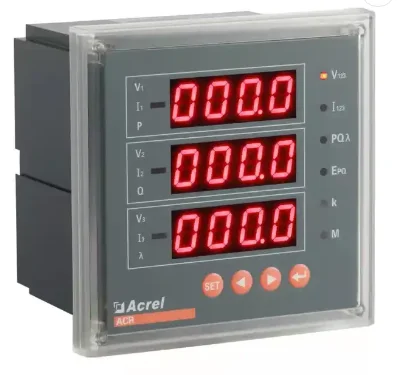 

ACR320E square Digital Display Multi-function Meter AC Voltage Current Frequency Active Power Measuring Meter