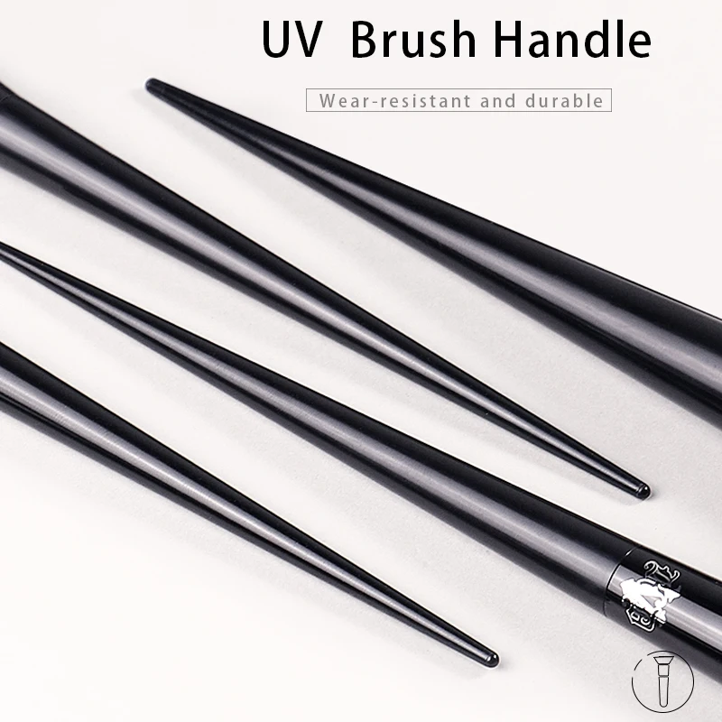 Kat Von D- Makeup Brush 24 Double Head Eyeshadow Brush Soft Fiber Hair Elegant Black Handle Brand Makeup Brushes for Woman