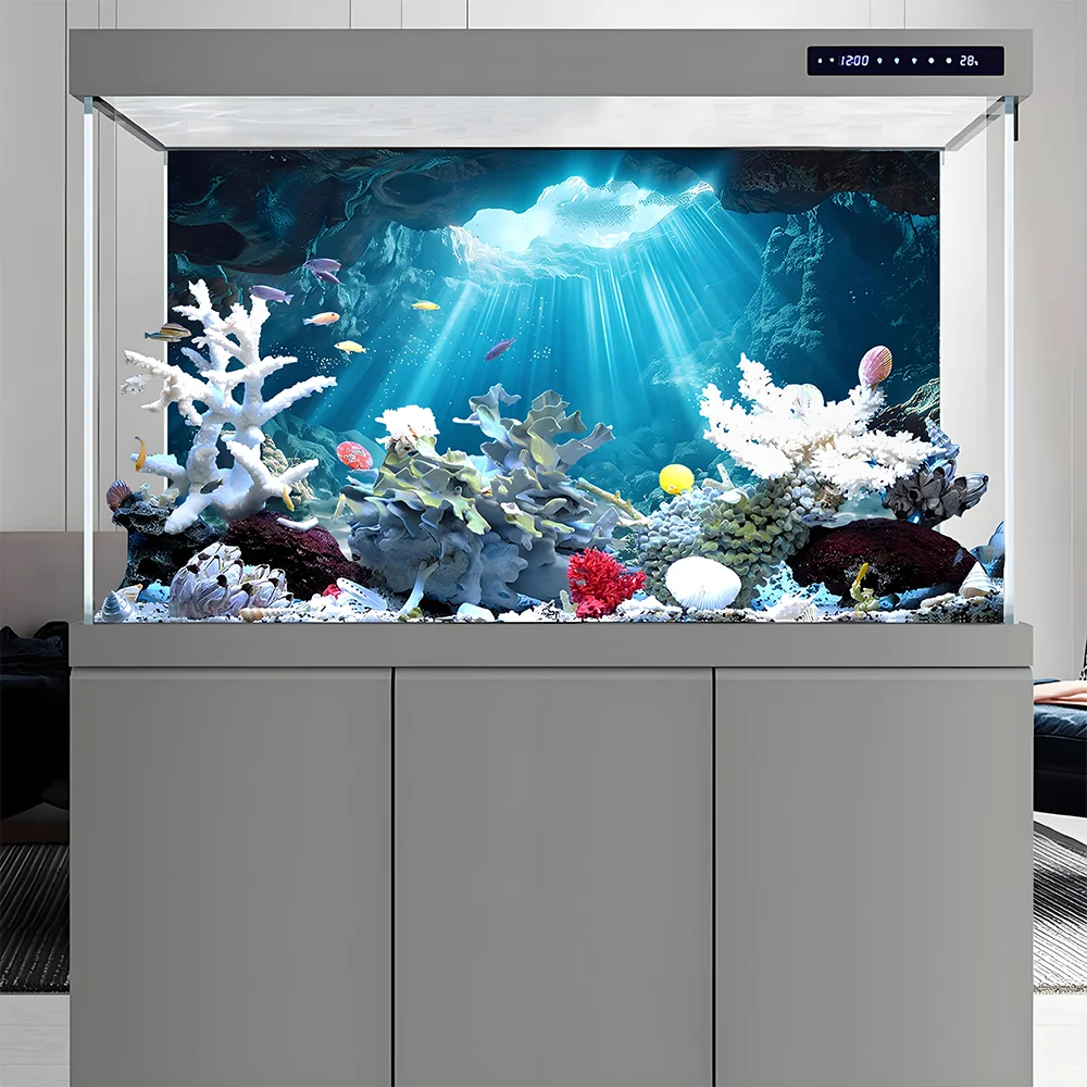 Sunshine Cave, Fish Tank Backg - Aquarium Fish Cave review and price