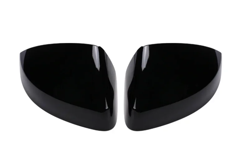 Black Side Mirror Cap Covers for Audi A3 S3 8V RS3 2013 2014 2015 2016 2018 2017 2019 Replace (Glossy Pearl Black)