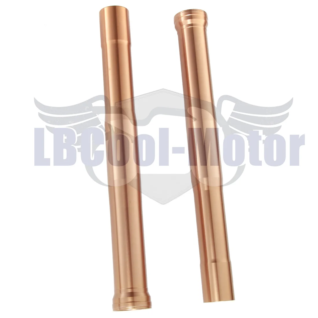 Bronze/Gold Front Fork Outer Tubes Fork Pipes Pair For Triumph DAYTONA 675 2009-2012 2010 2011 484mm Shock Bars Stanchions