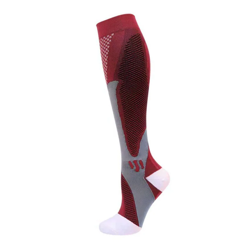 New Compression Socks 20-30mm Low Tops Men Women Outdoor Socks For Marathon Cycling Football
