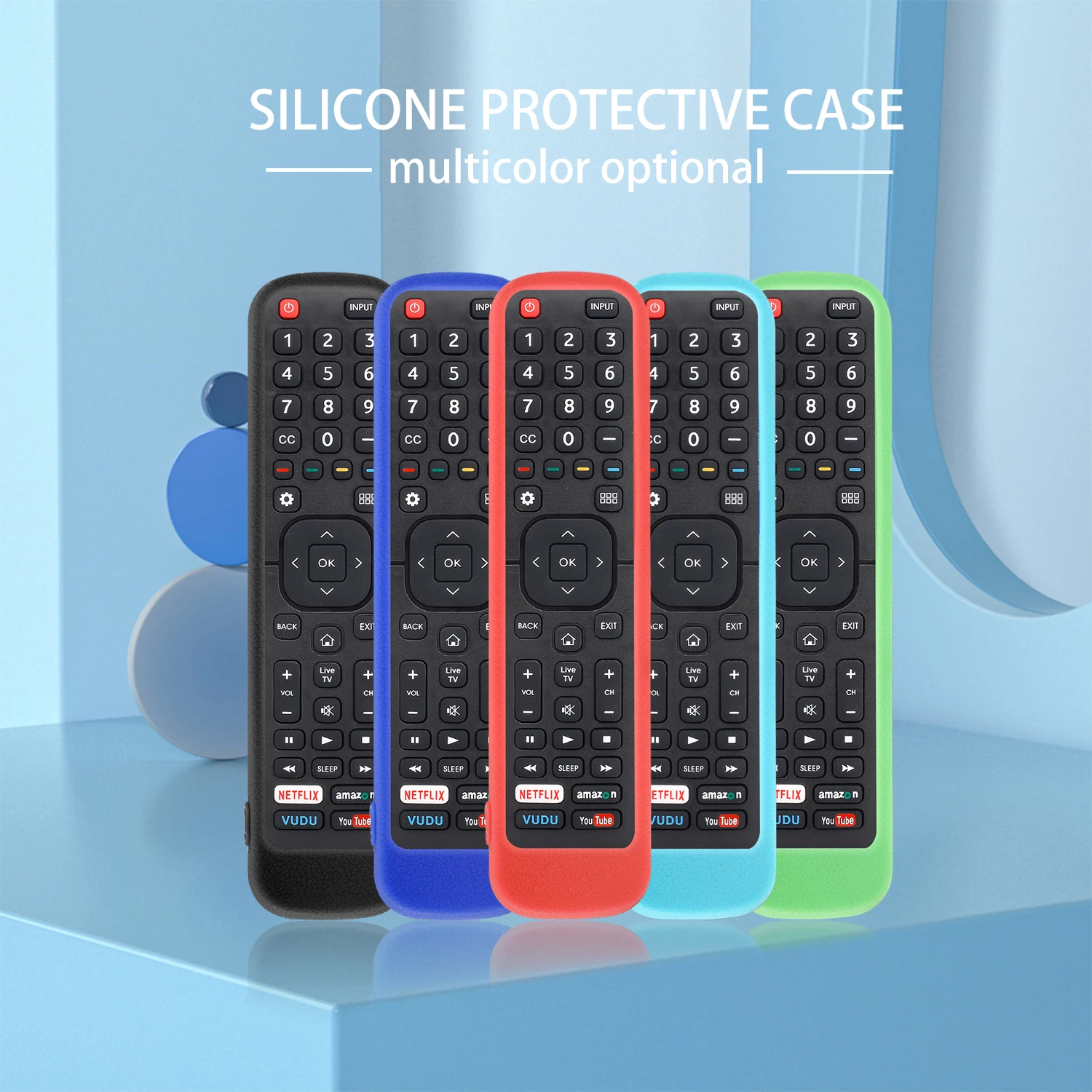 Protective Case Cover for Hisense EN2B27 EN2H27B EN2H27HS EN2H27D EN2A27 ER-31607R ER-22655HS RC3394408/01 TV Remote Controller