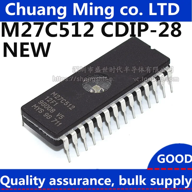 Free shipping 10pcs new ST M27C512-12F1 M27C512-10F1 27C512 DIP-28 EPROM IC CHIPS Drive IC