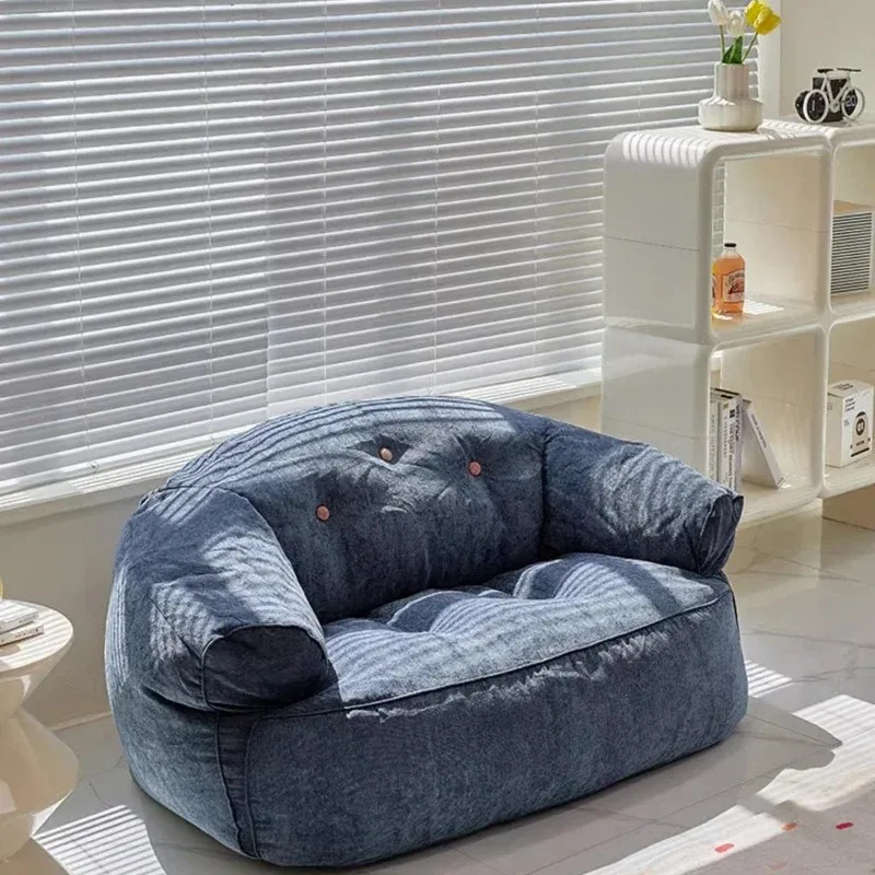 

Скандинавский ленивый диван, одиночный диван-татами, минималистичный диван для маленькой квартиры, гостиной, спальни, раскладной диван-кровать