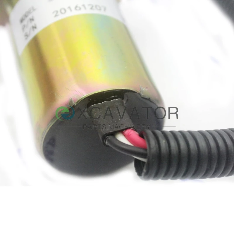 24V Shut Off Solenoid 3921980 3918601 Stop Solenoid Valve for Cummins Diesel Engine 6CT 6CTA 8.3L Tractor 9040 1150E 1155E