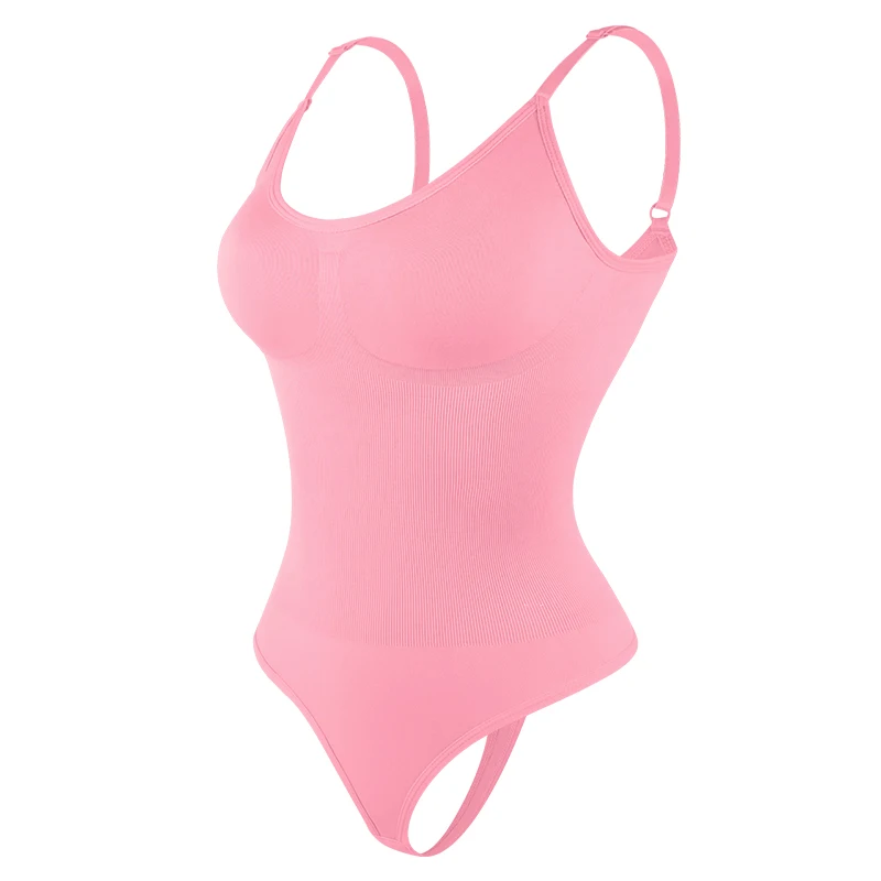 Smoothing Shapewear bodysuit voor dames Faja Full Body Shaper Thong Zachte lichaamsvormende beeldhouwen Borst afslankend ondergoed - afbeelding 1