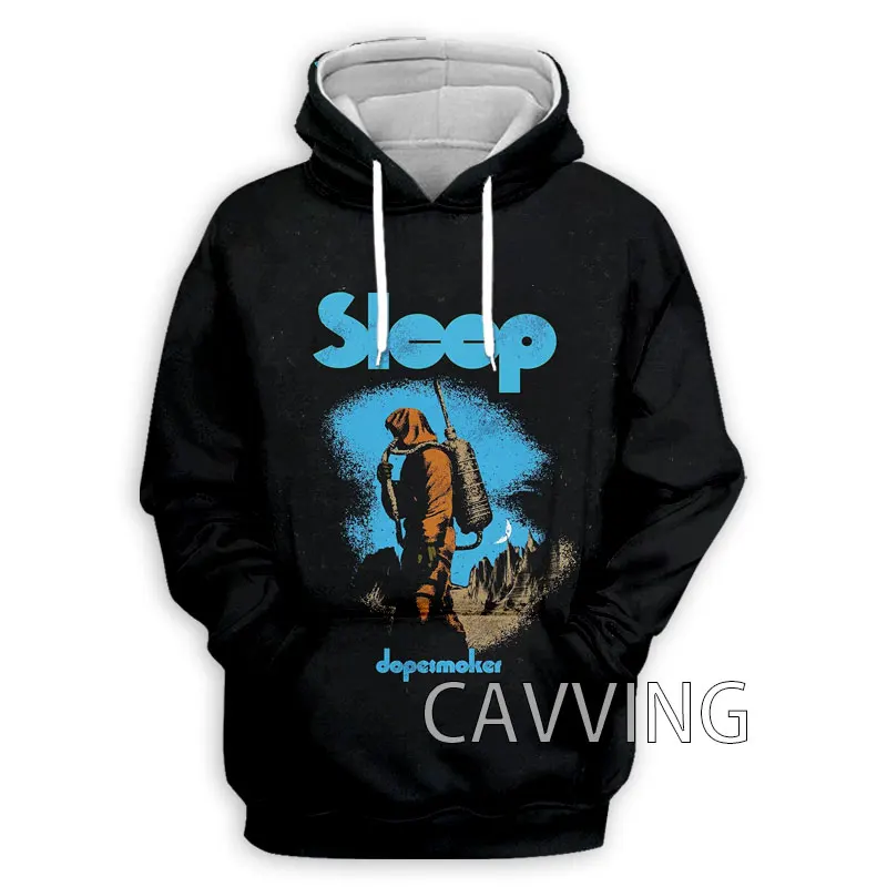 CAVVING 3D Printed  SLEEP BAND Hoodies Hooded Sweatshirts Harajuku  Tops Clothing for Women/men