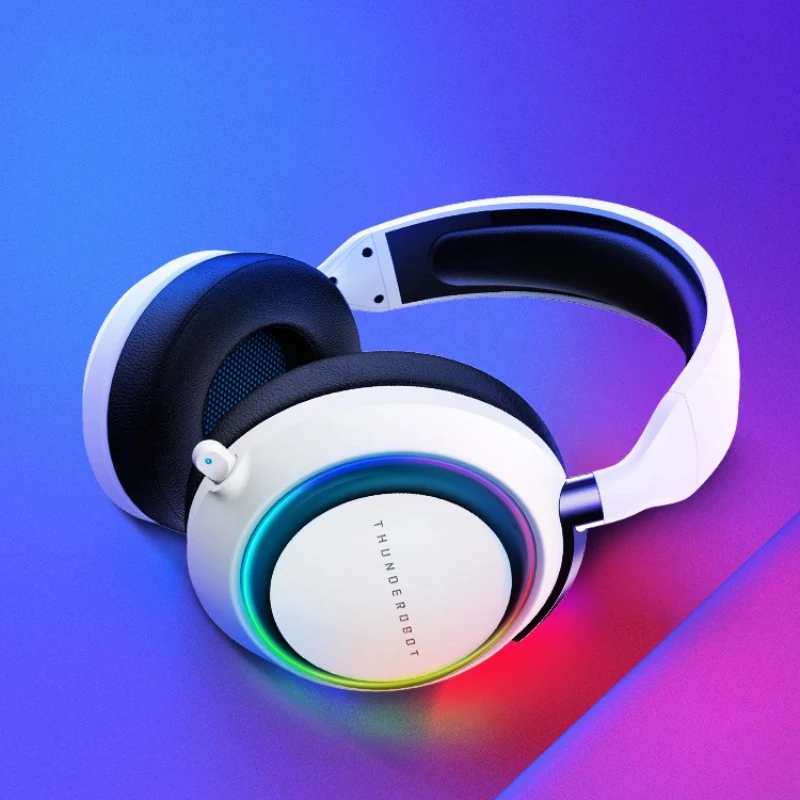 THUNDEROBOT HL503  Wireless Bluetooth Headset Three-mode ANC/ENC Noise Reduction Esports Games RGB Headphone With Mic