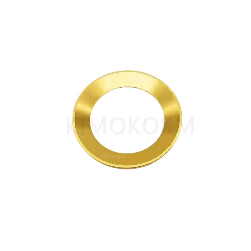 1PCS For Volkswagen VW Golf 4 5 Polo Jetta Mk6 Covers Car Styling Steering Wheel Emblem Decorative Circle Ring Accessories Case view 2