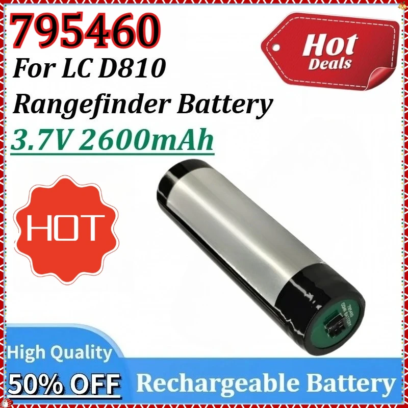 

New 795460 Voltage 3.7V 2600mAh 9.62Wh Replacement Battery for LC D810 Rangefinder Battery High Capacity Lithium Battery Packs