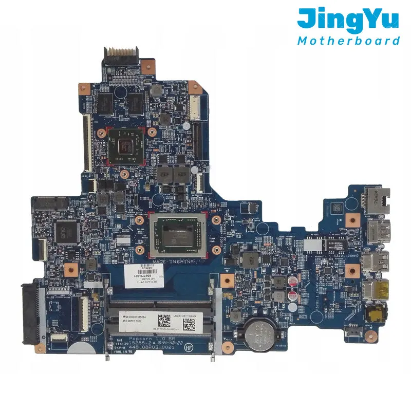 

For HP 17-Y Laptop Motherboard 448.08P03.0021 MAINBOARD with A6-7310 DIS R5 2GB A8-7410 A10-9600 DIS R7 4GB