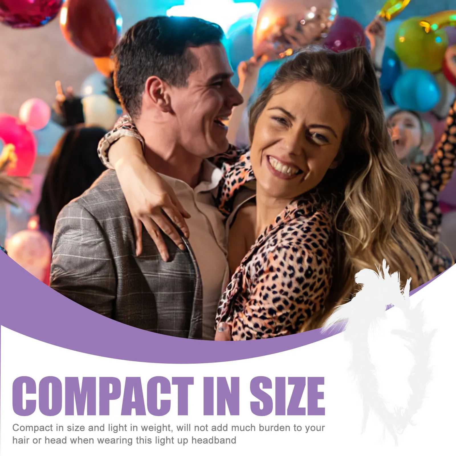 

3Pcs Light Up Crown Headbands for Women Bright LED Glowing Hair Accessory Compact Design for Cosplay Events Weddings Nightclubs