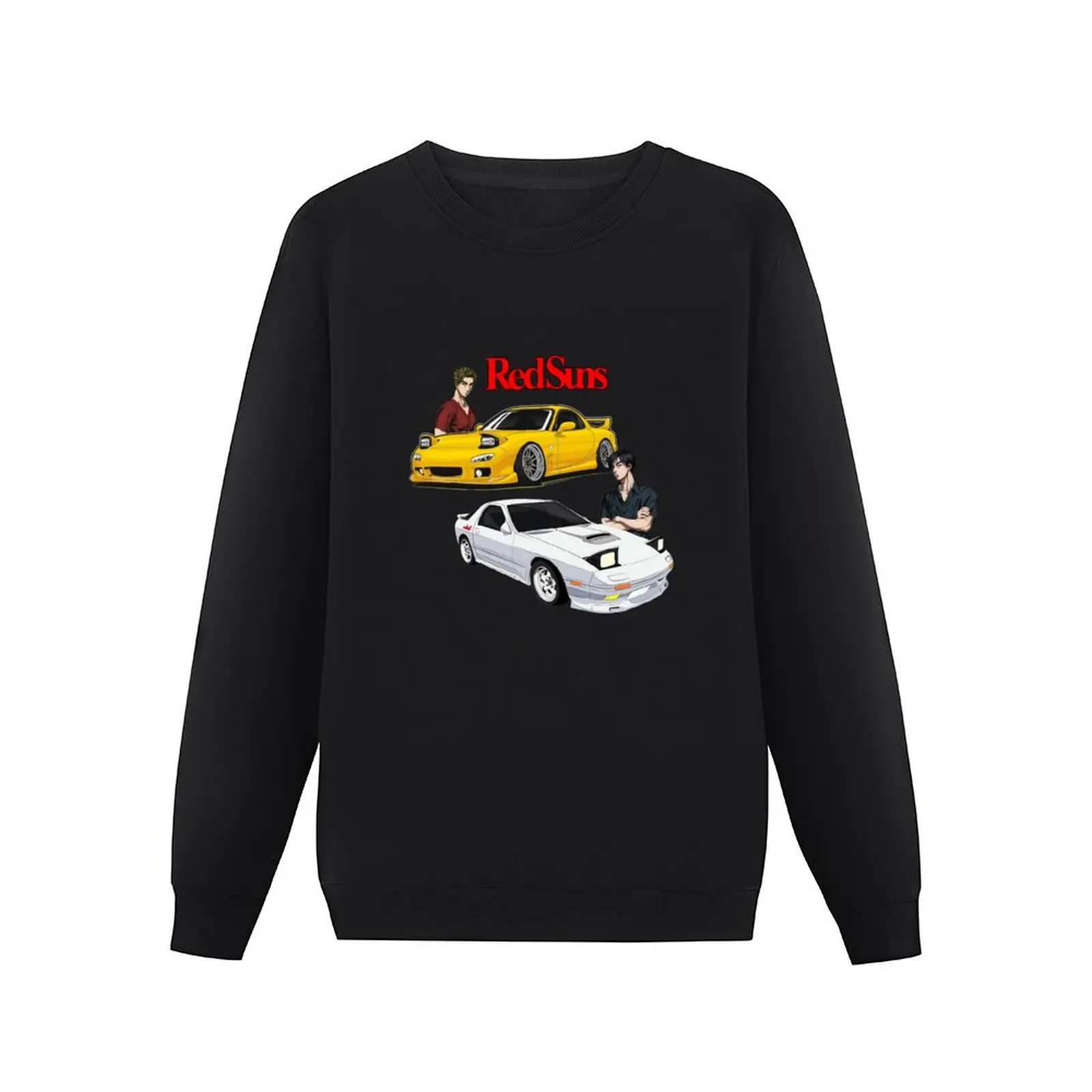 REDSUNS Takahashi brothers initial d Pullover Hoodie korean style clothes men's sweatshirts