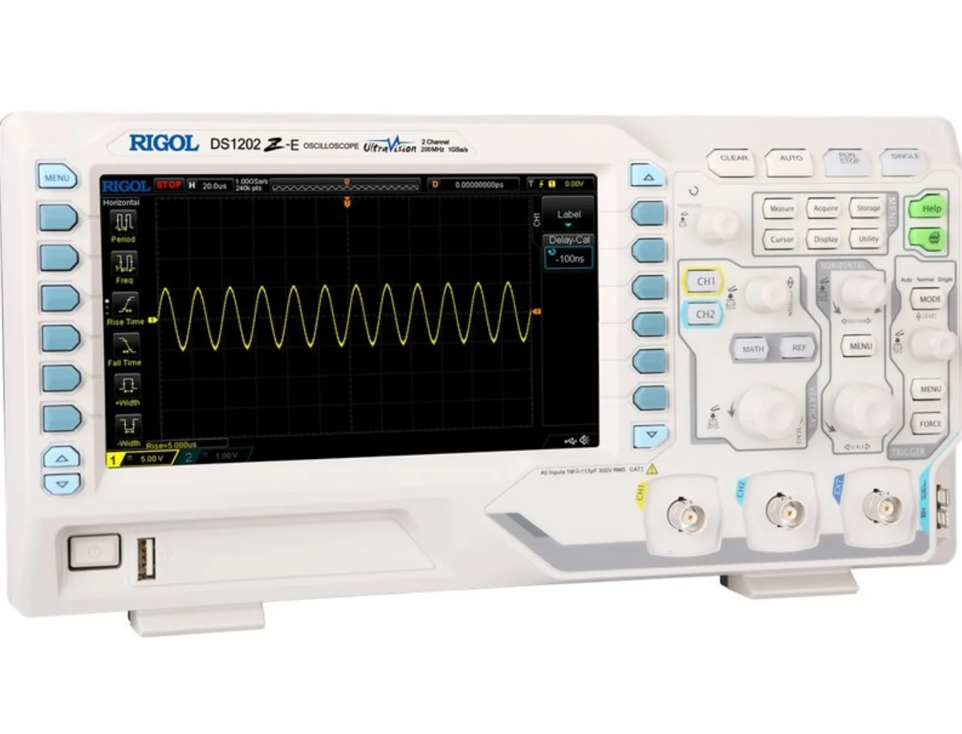 RIGOL DS1202Z-E Enhanced High-Bandwidth Dual-Channel Digital Oscilloscope for Fast and Reliable Signal Analysis