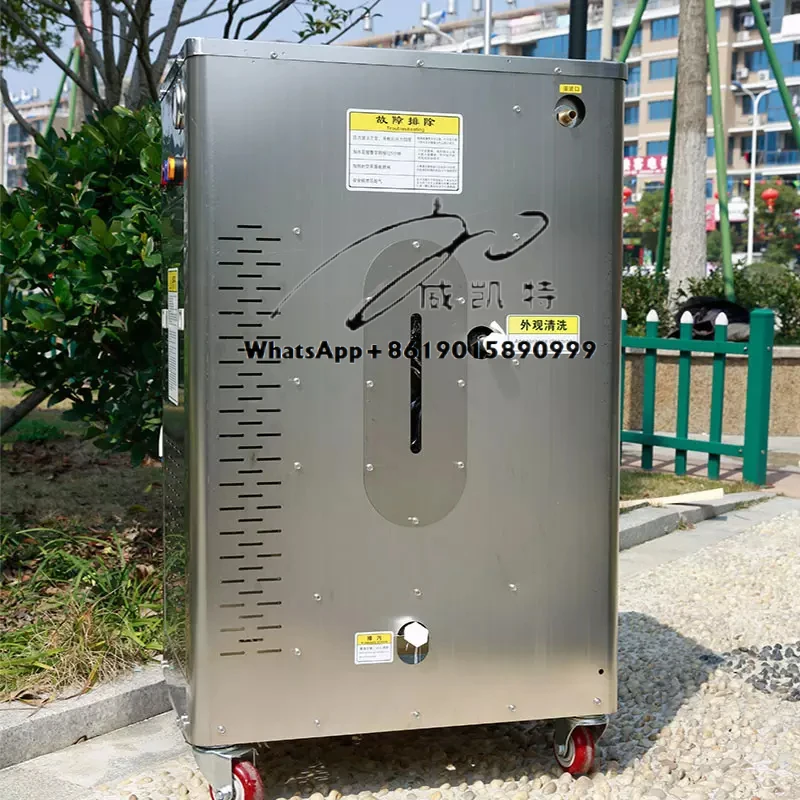 SPS 304 منظف البخار 220 فولت 50 هرتز 9KW موتور تيار مباشر 9Bar غسيل السيارات آلة البخار جهاز تنظيف بالبخار عالي الضغط