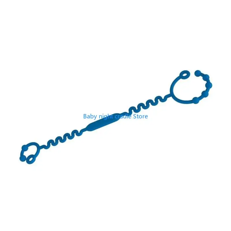 حزام سيليكون آمن من J2FF متصل بشكل آمن وسهل الوصول إلى زجاجات الأطفال ومقاود الألعاب #4