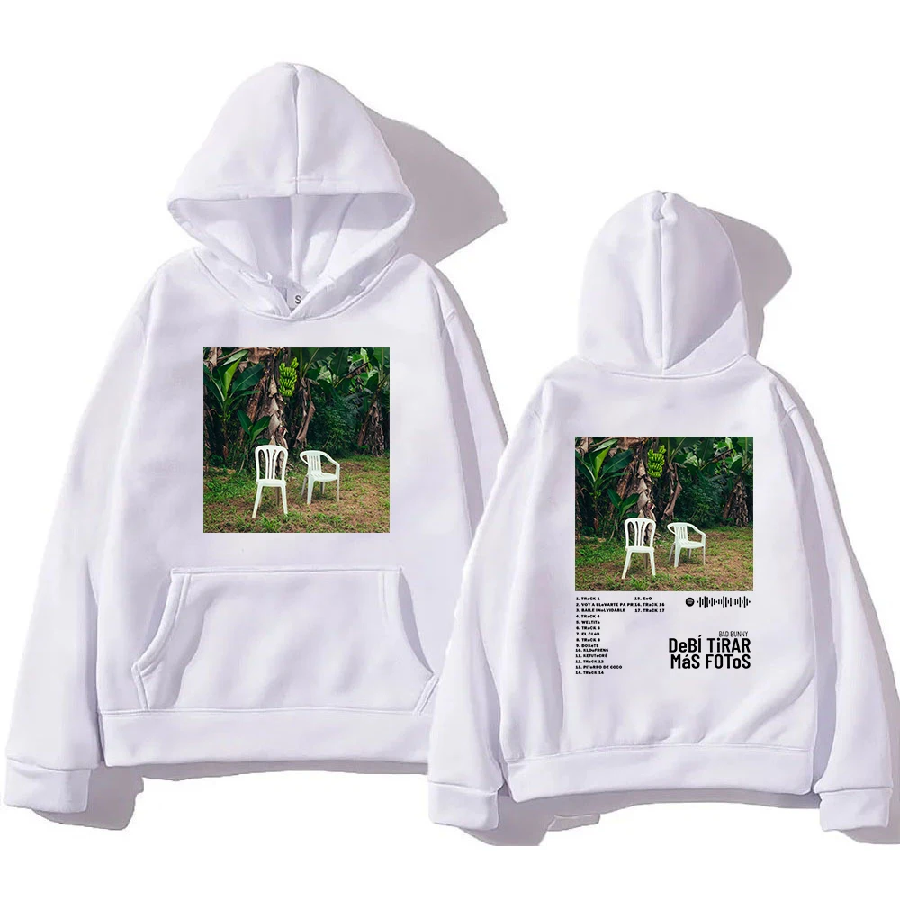 BAD BUNNY 2025 Album Debí Tirar Más Fotos Hoodie Men/women Hoodies Harajuku Aesthetic Winter Clothes Fleece Pullover Sweatshirt