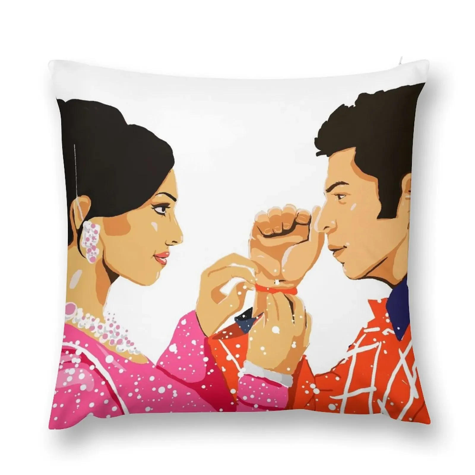 

Om Shanti Om Throw Pillow Pillows Aesthetic Sofa Pillow Cover Decorative pillowcase pillow