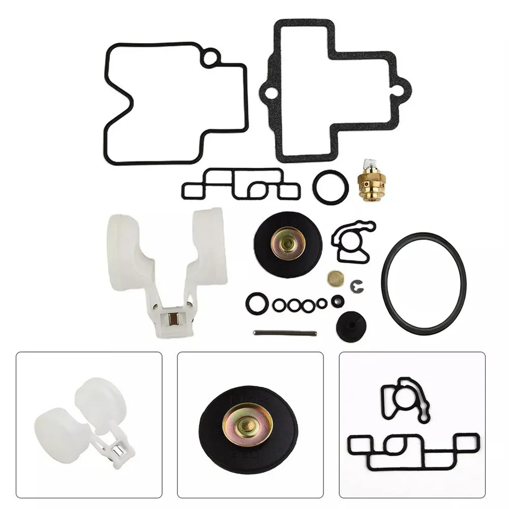 Enhanced Engine Efficiency High-Grade Material Throttle Improvement Carburetor Rebuild Kit For Motorcycles As Shown