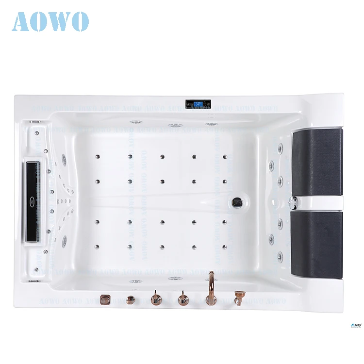 حوض استحمام فاخر جاكوزي خارجي لشخصين جاكوزي حمام حوض استحمام ساخن سبا تدليك مائي معدات الفنادق الخارجية