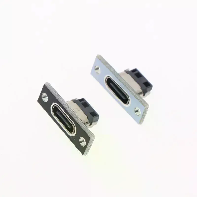 Type C USB 31 2 Pin Socket with Plate for Custom Device Ports PCB Board Easy Integration