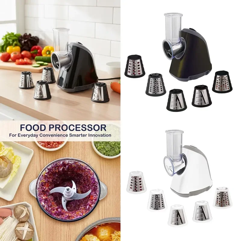 for Multifunctional Commercial Household Food Processor Electric Salad Machine Vegetable Slicer Chopping Mixer 300W High