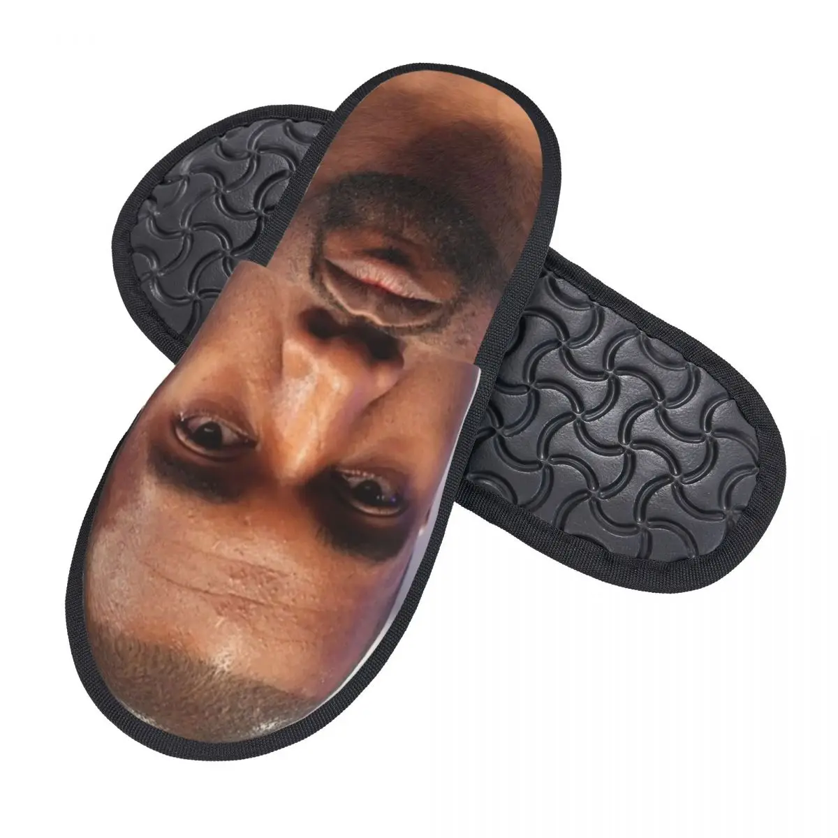 Custom Singer Kanye West Soft Memory Foam House Slippers Women Cozy Warm Anti-Skid Slipper