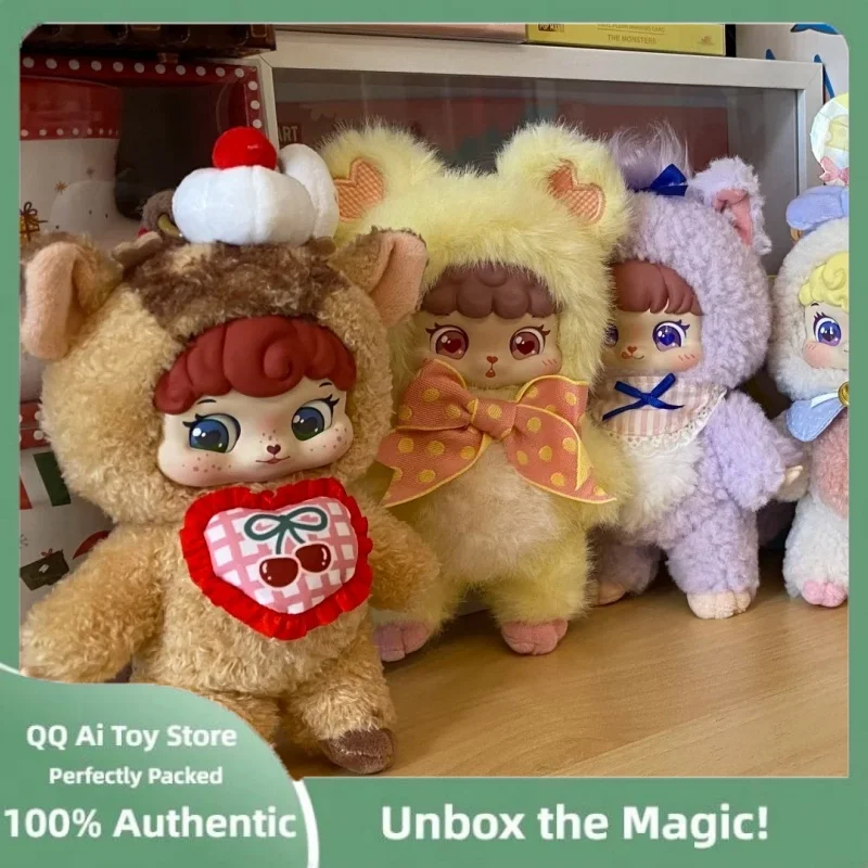

Genuine Puffynose Friends Series Surprise Blind Box Cute Doll Pendant Keychain Decor Ornament Collectible Toy Brithday Gift