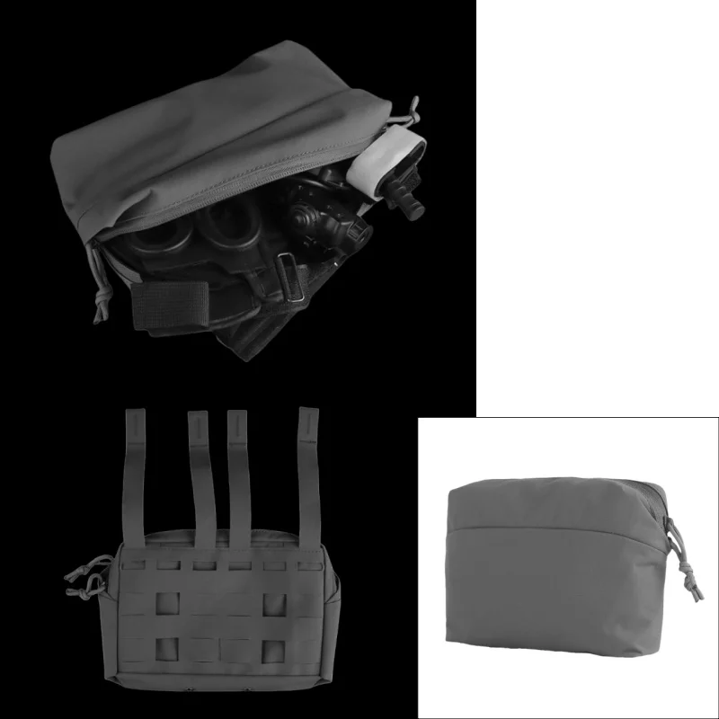 

Multifunctional Universal Tactical Pouch (6x9inch) | MOLLE Compatible Utility Bag | For Hunting & Tactical Gear Accessories