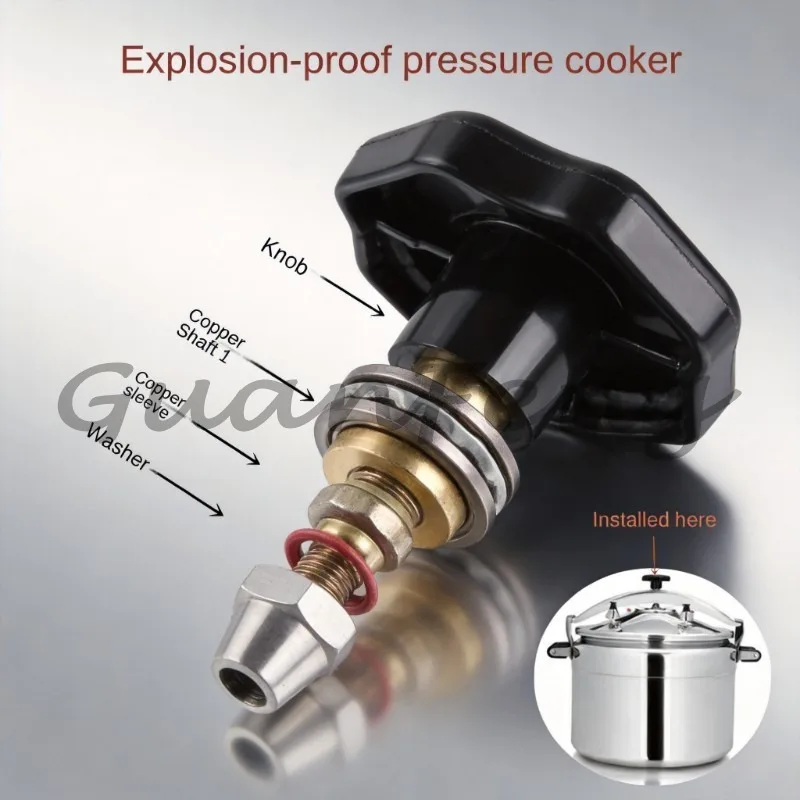 Commercial pressure cooker replacement parts, complete set of copper rod knob switch sleeve bearings