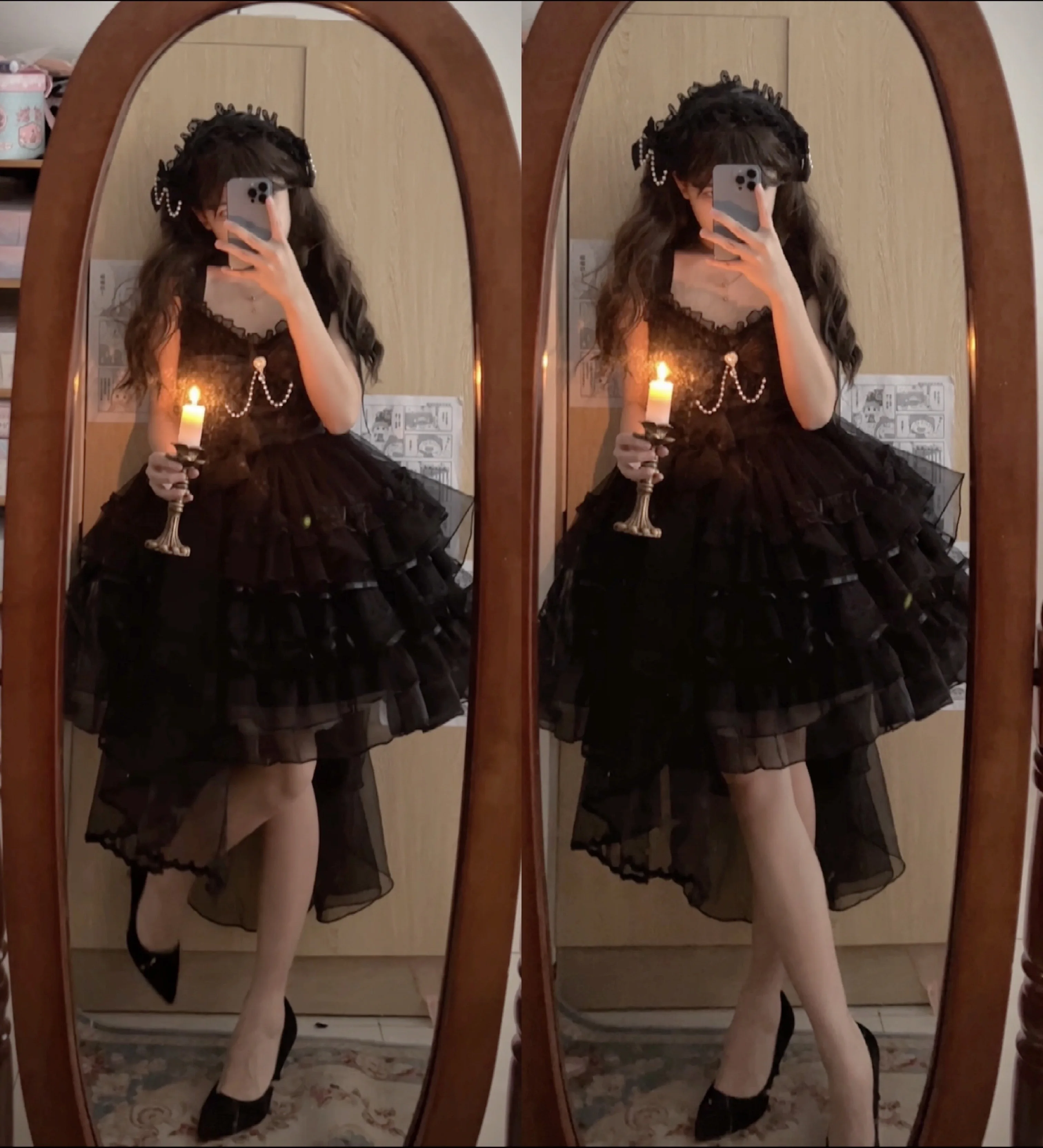Dark Lolita Dress L… - image