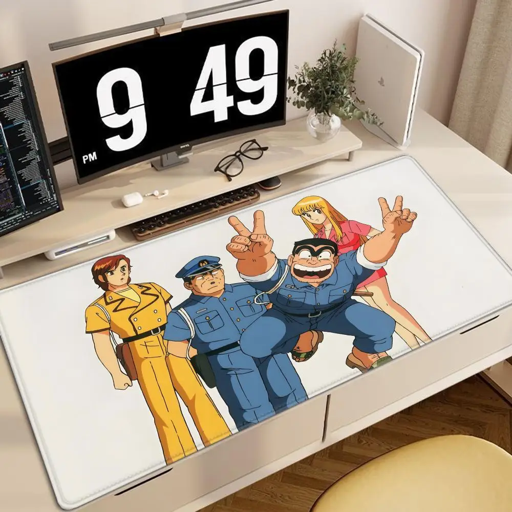 

Beat Mouse Pad Anime Cops Anti-fray Home KochiKame Tokyo Custom Ergonomic Office Rubber Large Desk Mat Keyboard PC Non-slip