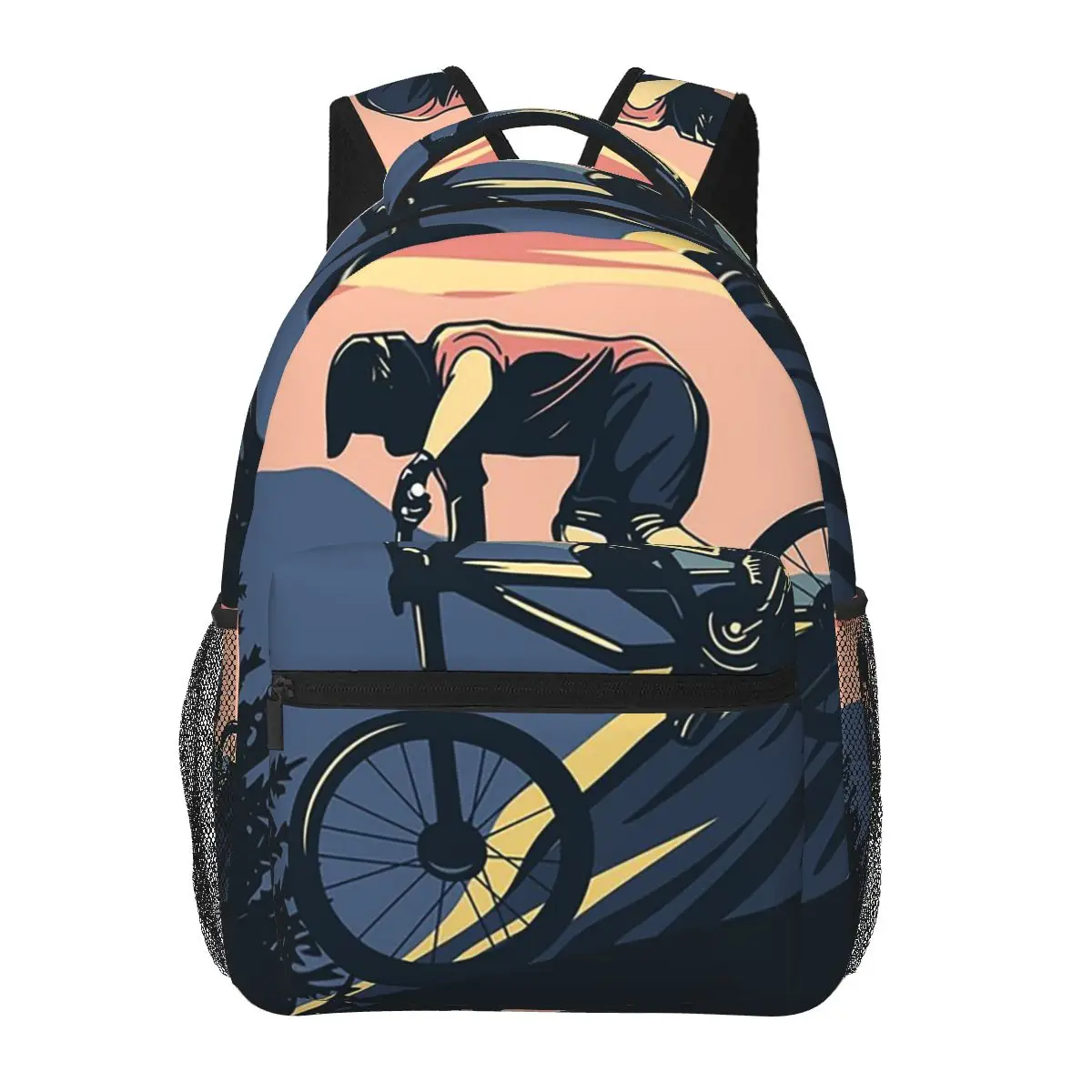 Mountain Bike Cycle Downhill Mount MTB Backpacks Boys Girls Bookbag Students School Bags Cartoon Laptop Rucksack Shoulder Bag