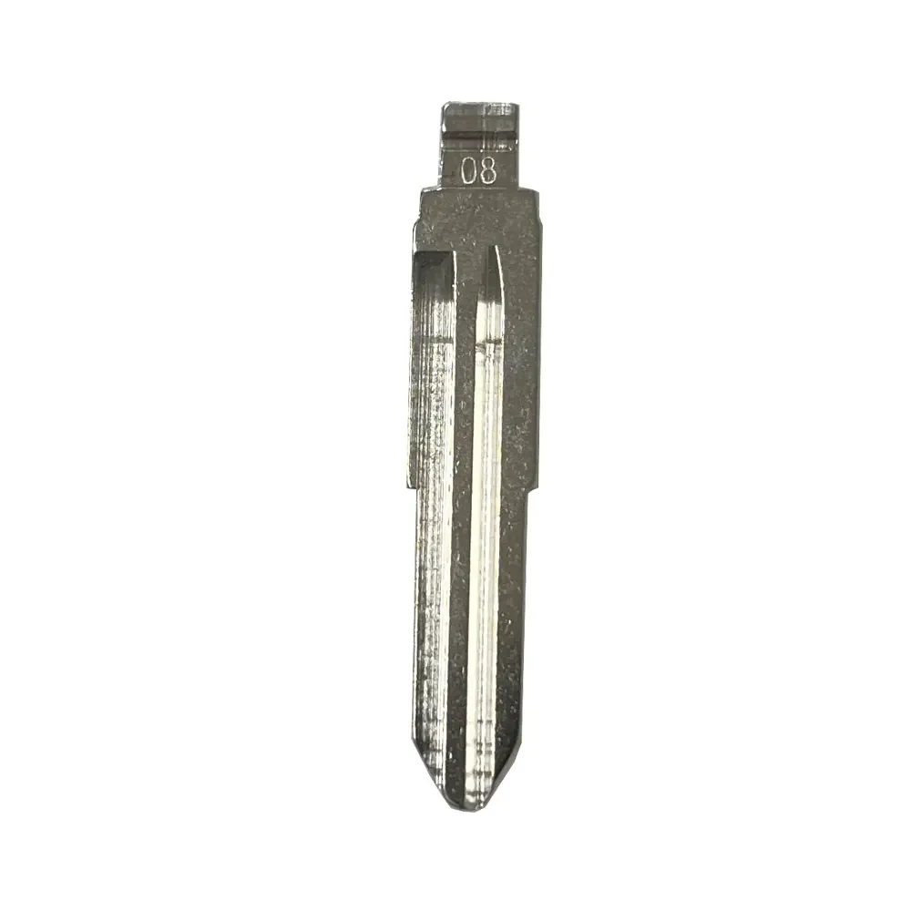 10 قطعة 08 #   TOY38R شفرة مفتاح بعيد معدنية غير مقطوعة فارغة لدايهاتسو كيا لـ Keydiy KD Xhorse VVDI JMD مفتاح السيارة عن بعد فارغ