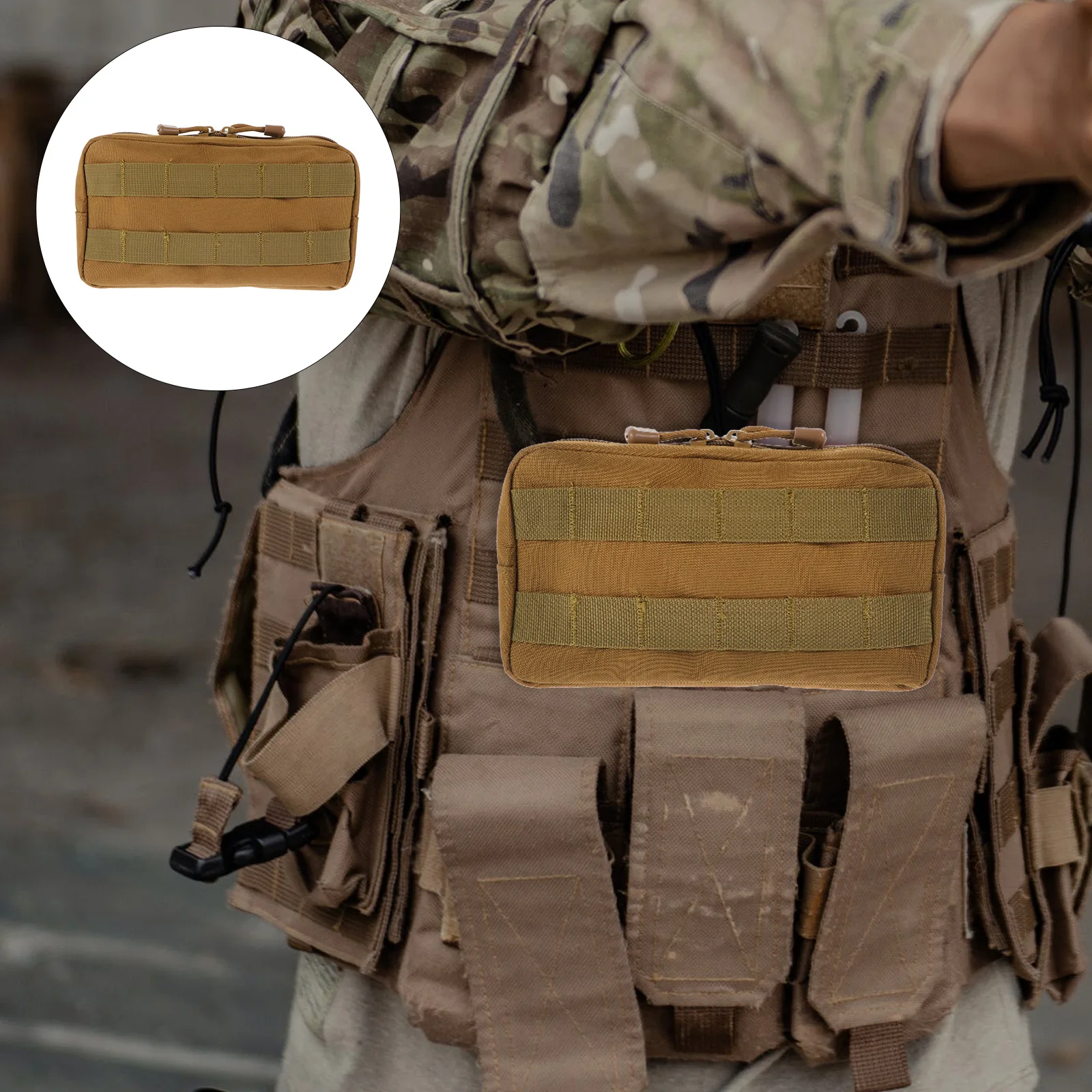 

Bag Multi-Function Wear-Resistant Emergency Storage Bag For Hiking Outdoor Activities Portable Style