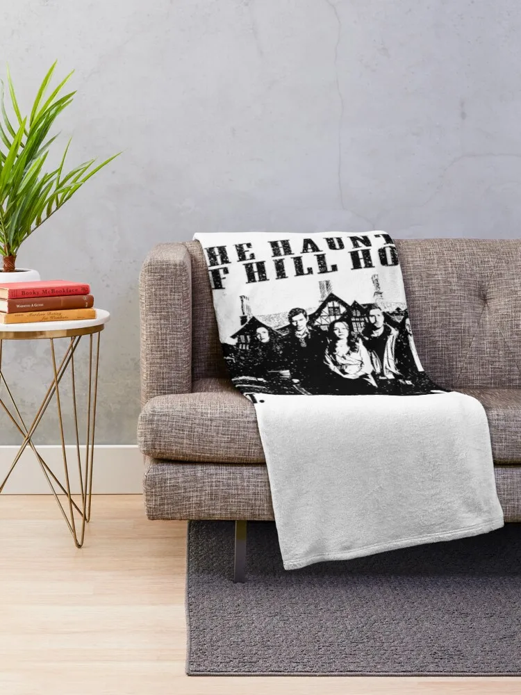 The Haunting of Hill House black Throw Blanket Sofas Luxury Thicken Blankets